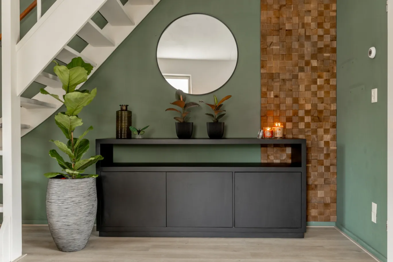 Dressoir Luxurious Zwart 180cm - Giga Meubel