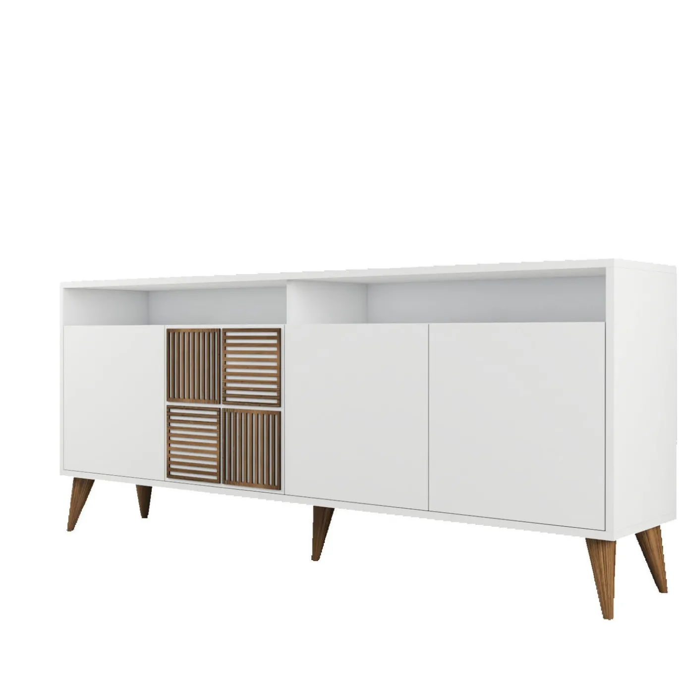 Dressoir Milan Melamine Wit 180cm