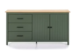 Dressoir Miranda 2d3L Groen Wax - Giga Meubel