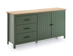 Dressoir Miranda 2d3L Groen Wax - Giga Meubel