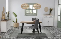 Dressoir Miranda 2d3L Wit Wax - Giga Meubel