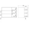 Dressoir Next Wit - Giga Living