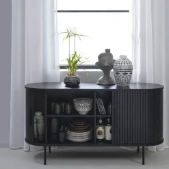 Dressoir Nola Zwart - Giga Living
