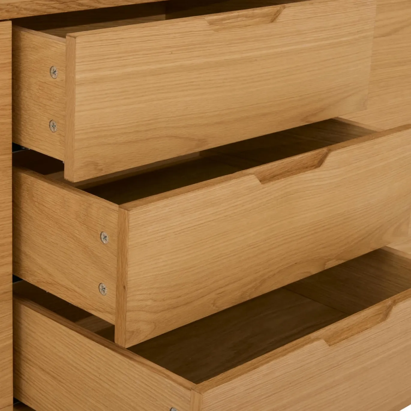Dressoir Nyborg Naturel Oil 180cm - Giga Meubel