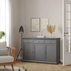 Dressoir Paris Matgrijs - Giga Living