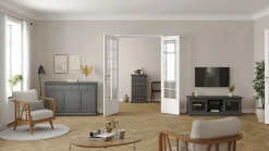 Dressoir Paris Matgrijs - Giga Living