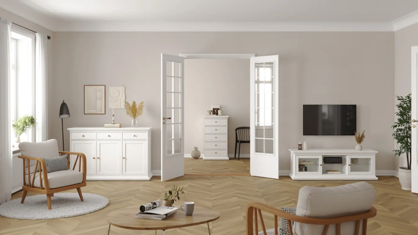 Dressoir Paris Wit - Giga Living