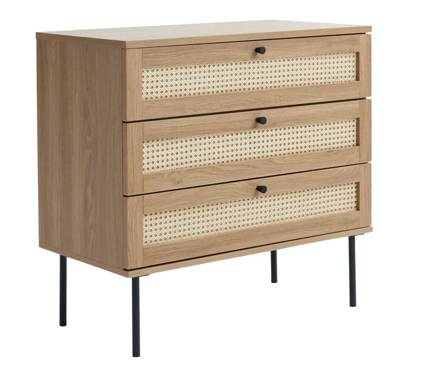 Dressoir Pensacola Naturel 3-Lades - Giga Living