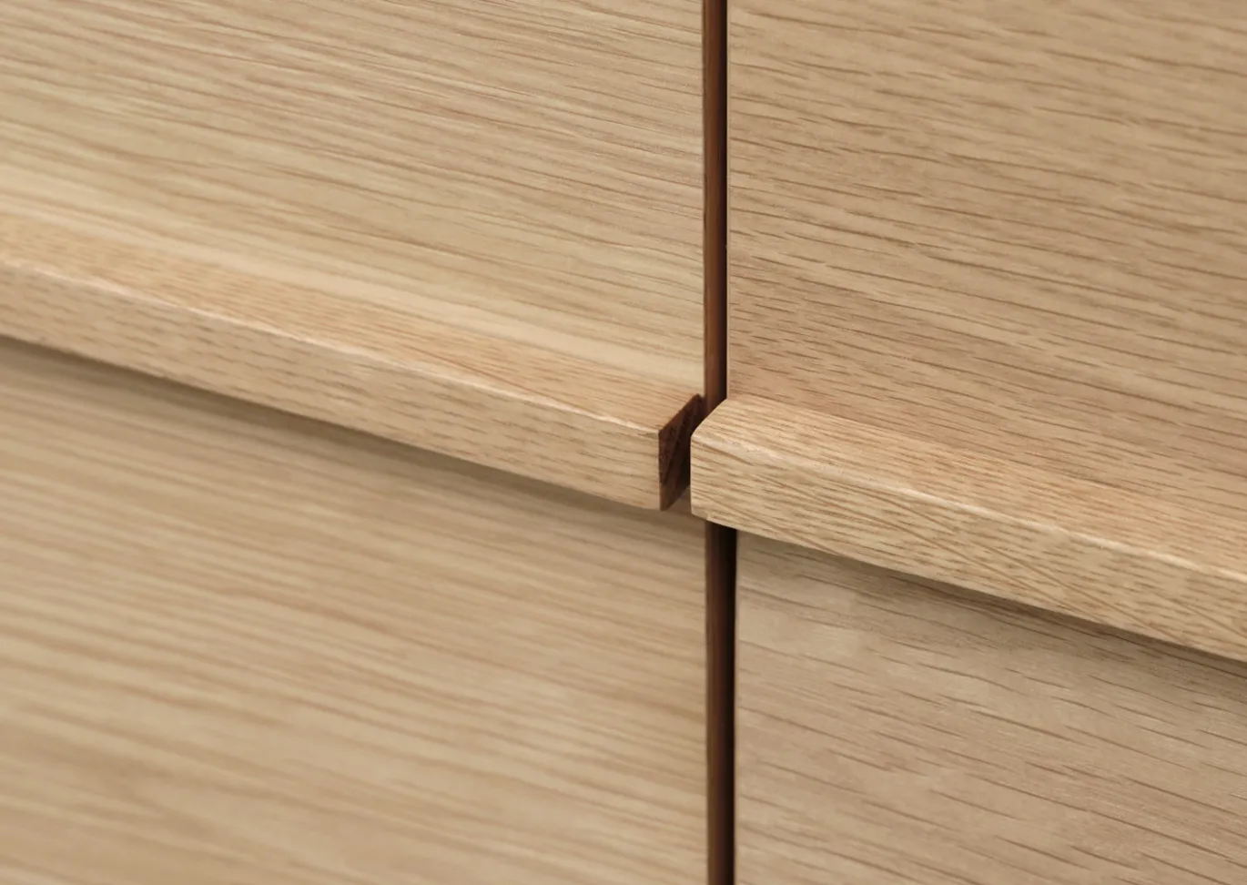 Dressoir Ponza Dressoir Naturel Eiken 140cm - Giga Living