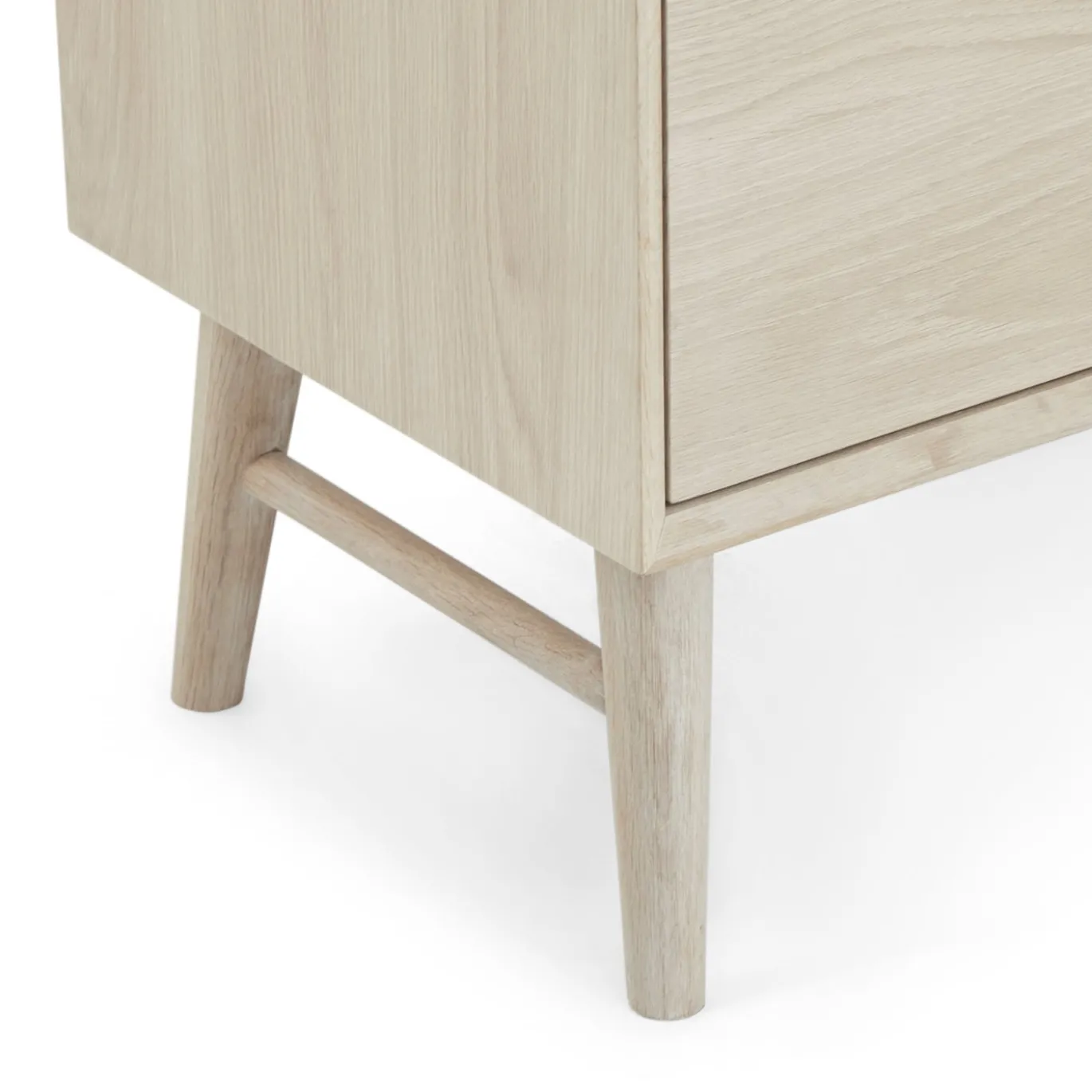 Dressoir Porto 3-Deurs Naturel Eiken - Giga Meubel