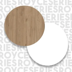 Dressoir Roland Wit/Naturel 88cm