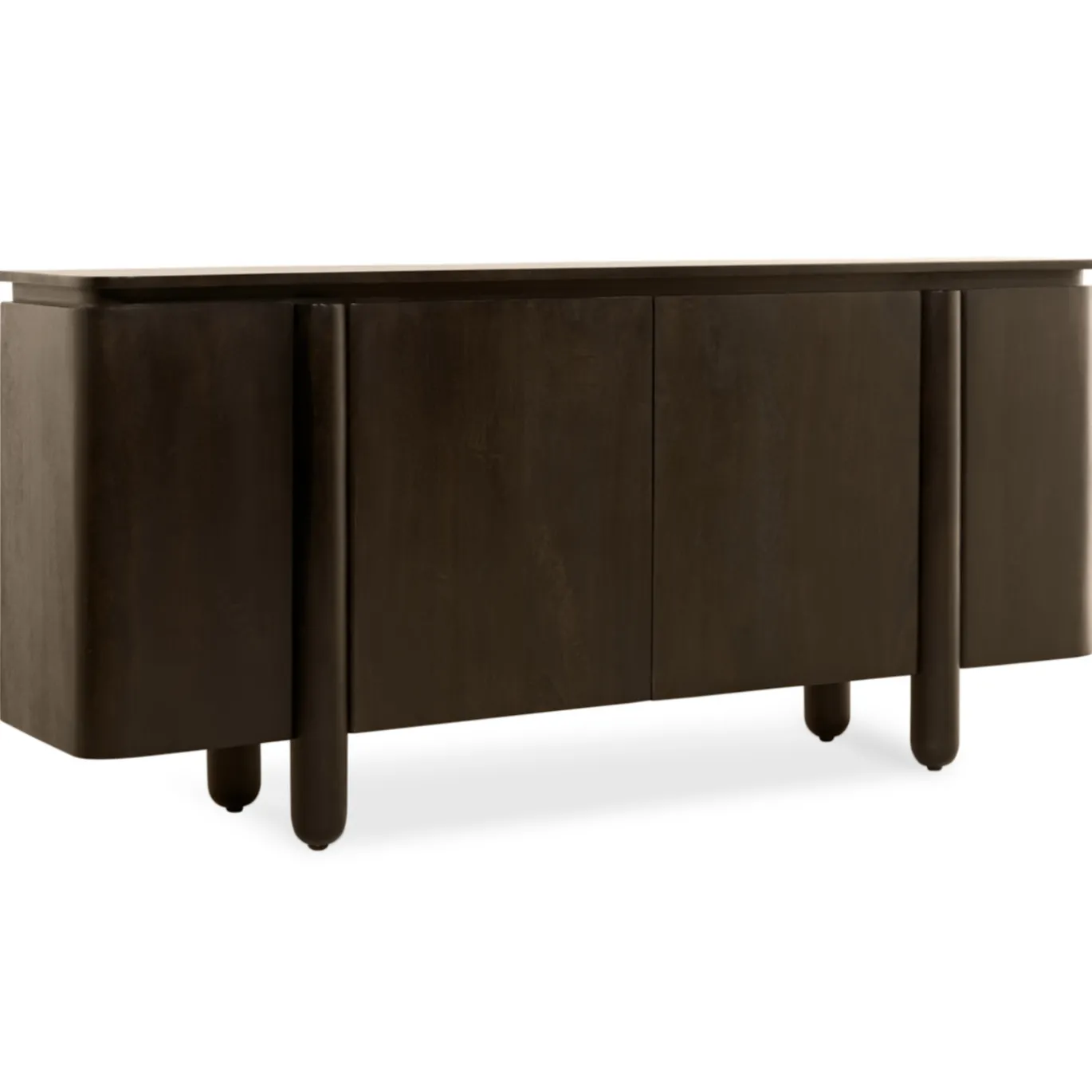 Dressoir Rondo Donkerbruin 175cm - Giga Meubel