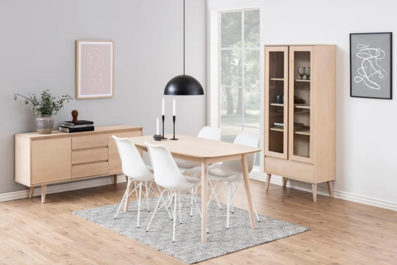 Dressoir Rosta Eikenfineer 150cm - Giga Living