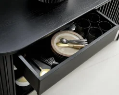 Dressoir Siena Zwart - Giga Living