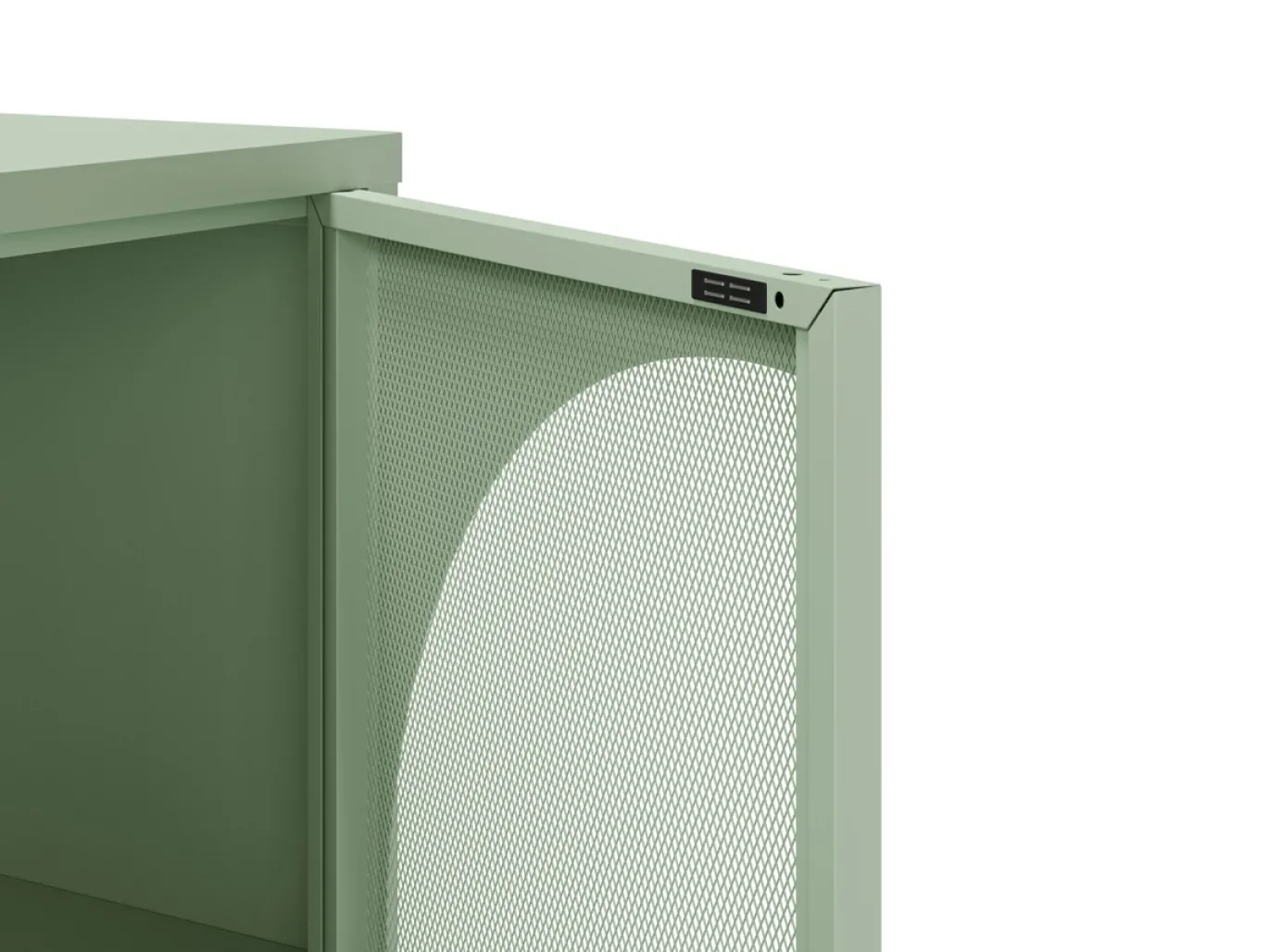 Dressoir Tayra 4d 160cm Mintgroen - Giga Meubel