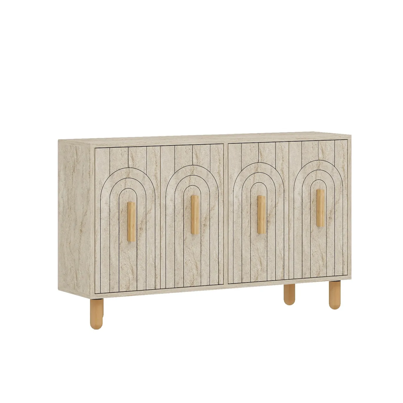 Dressoir Tiger Travertinlook 120cm