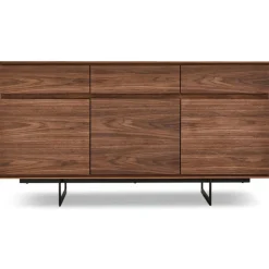 Dressoir Tokyo 3-Deurs Walnoot - Giga Meubel
