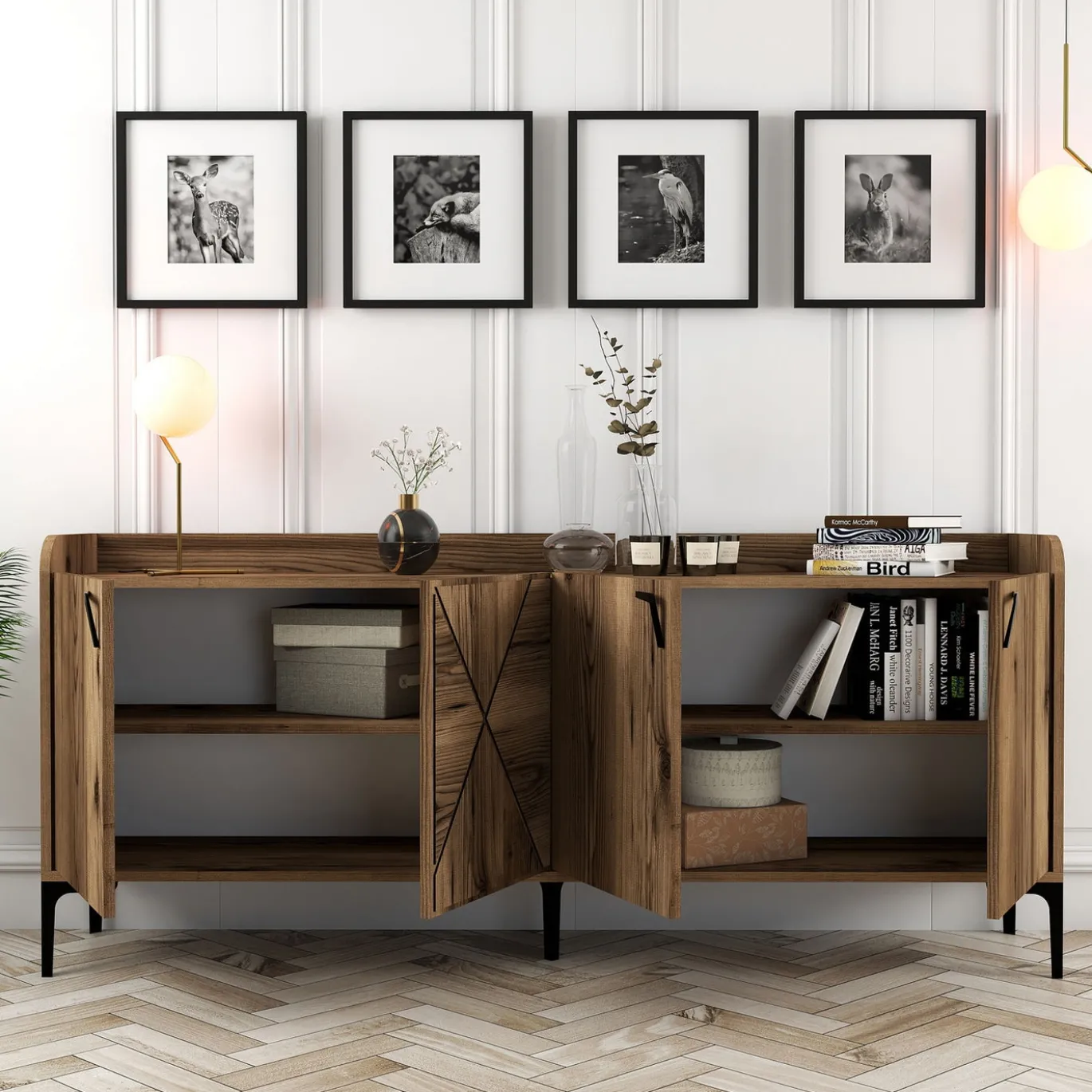 Dressoir Venedik Walnoot