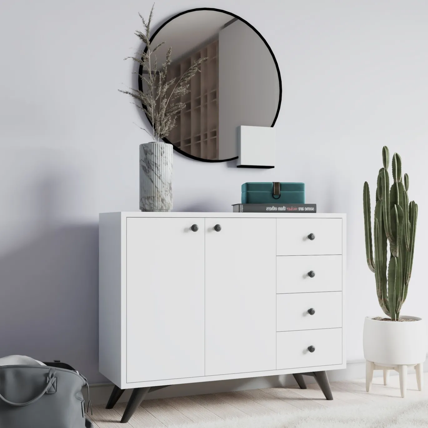 Dressoir Waga Wit 100cm