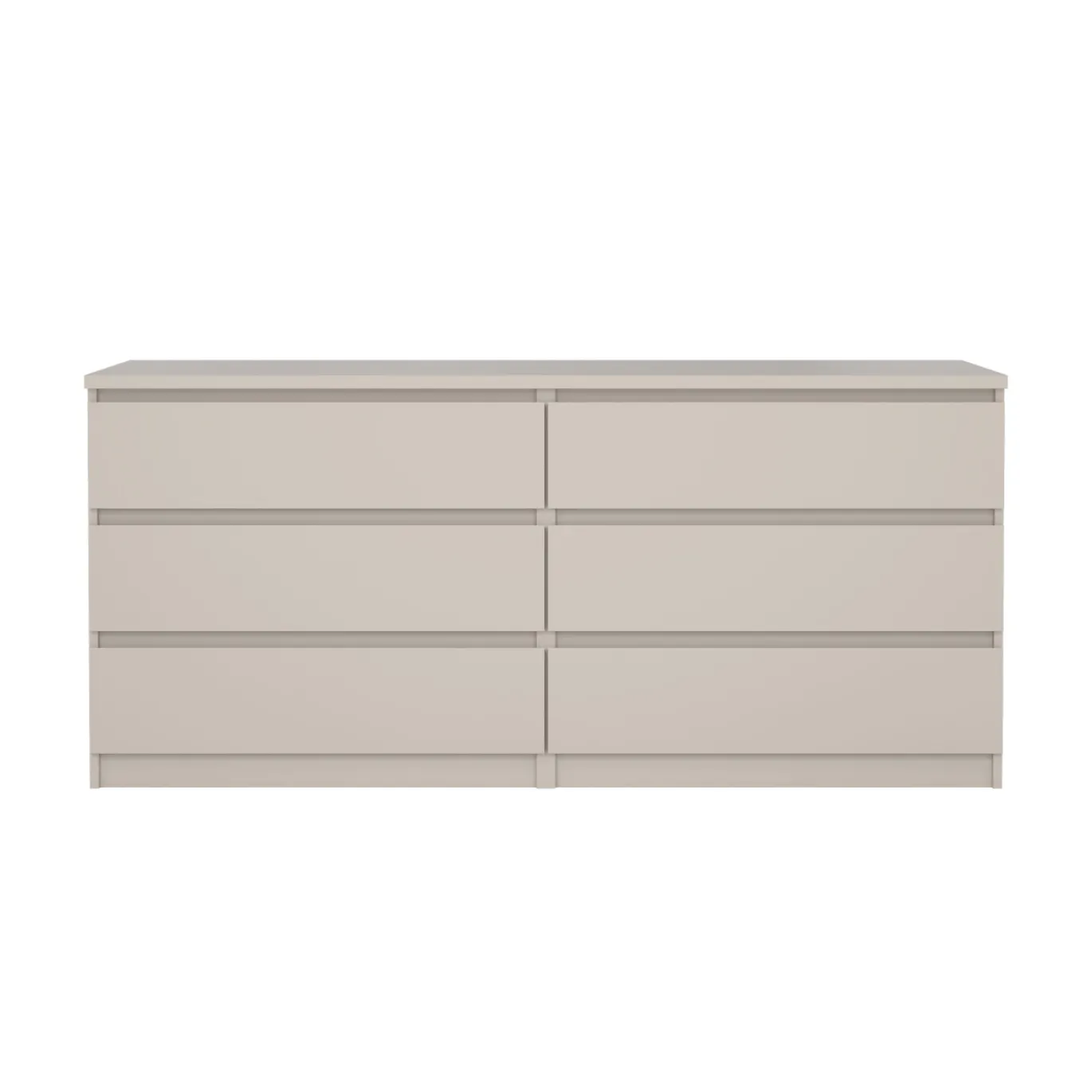 Dressoir Ylva Dubbel 6-Lades Cashmere - Giga Living