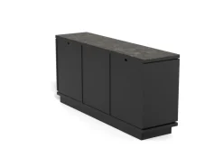 Dressoir Yvette Keramiek Zwart 160cm - Giga Living