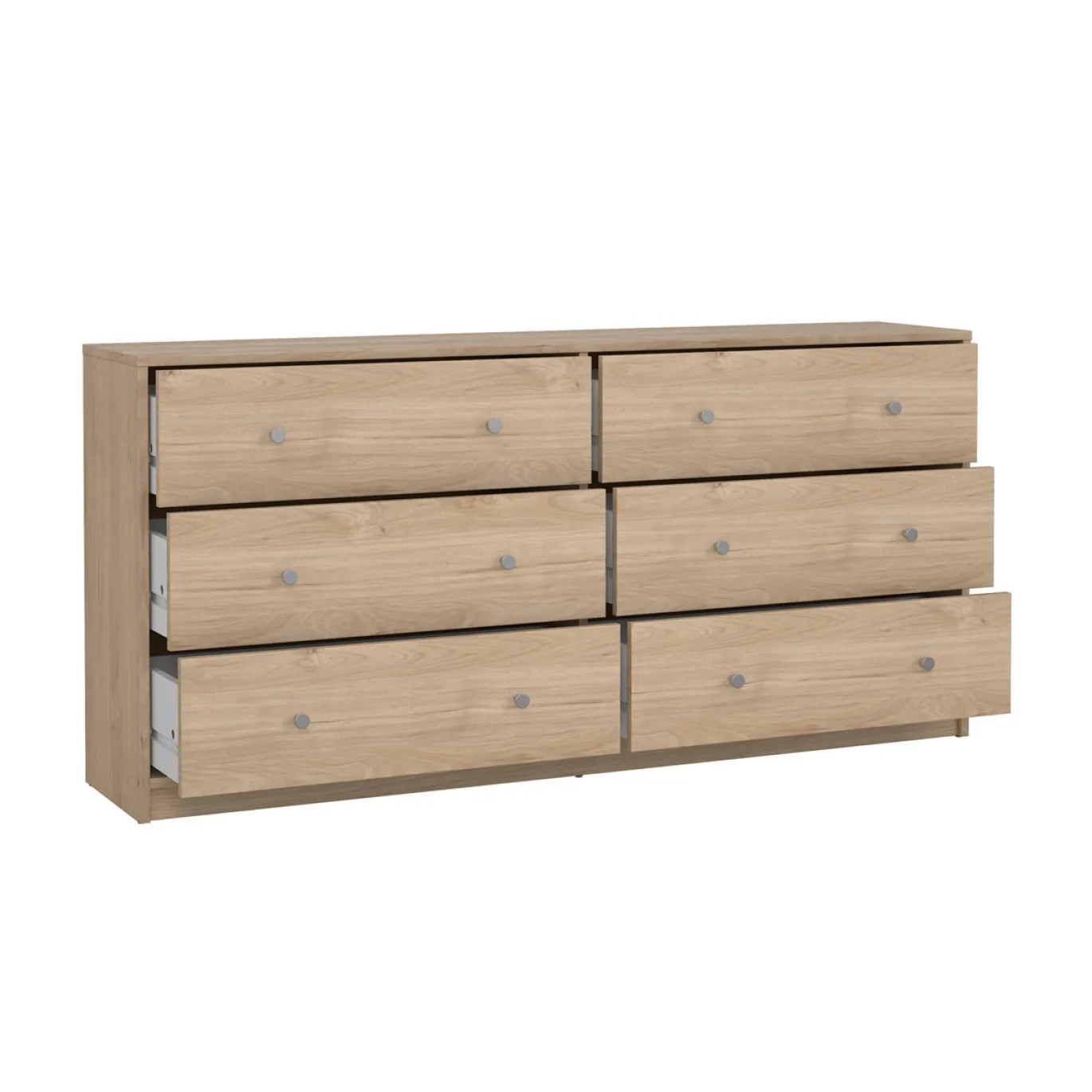 Dubbele Ladekast May Jackson Hickory - Giga Living