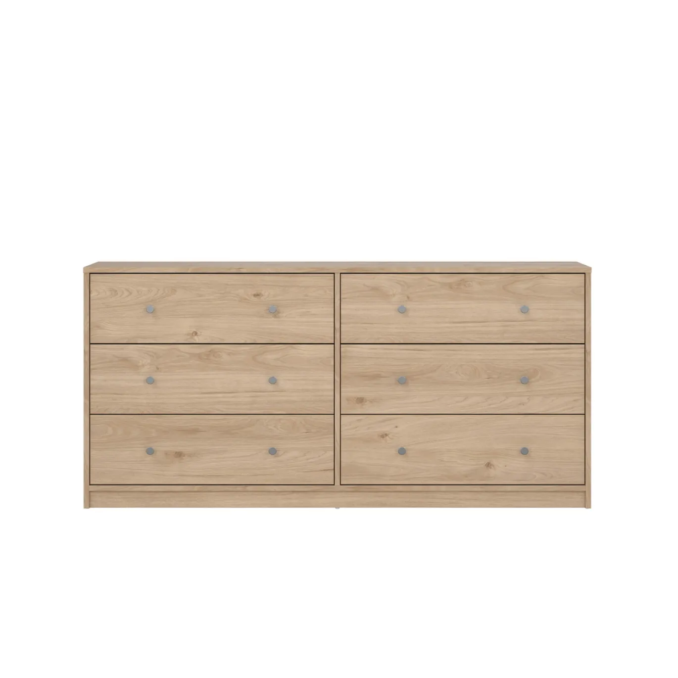 Dubbele Ladekast May Jackson Hickory 6-lades - Giga Living