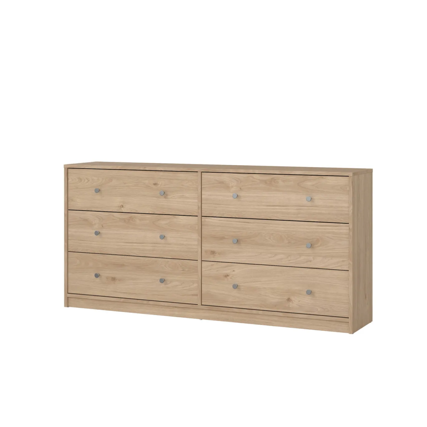 Dubbele Ladekast May Jackson Hickory 6-lades - Giga Living