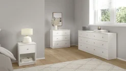 Dubbele Ladekast May Wit 6-lades - Giga Living