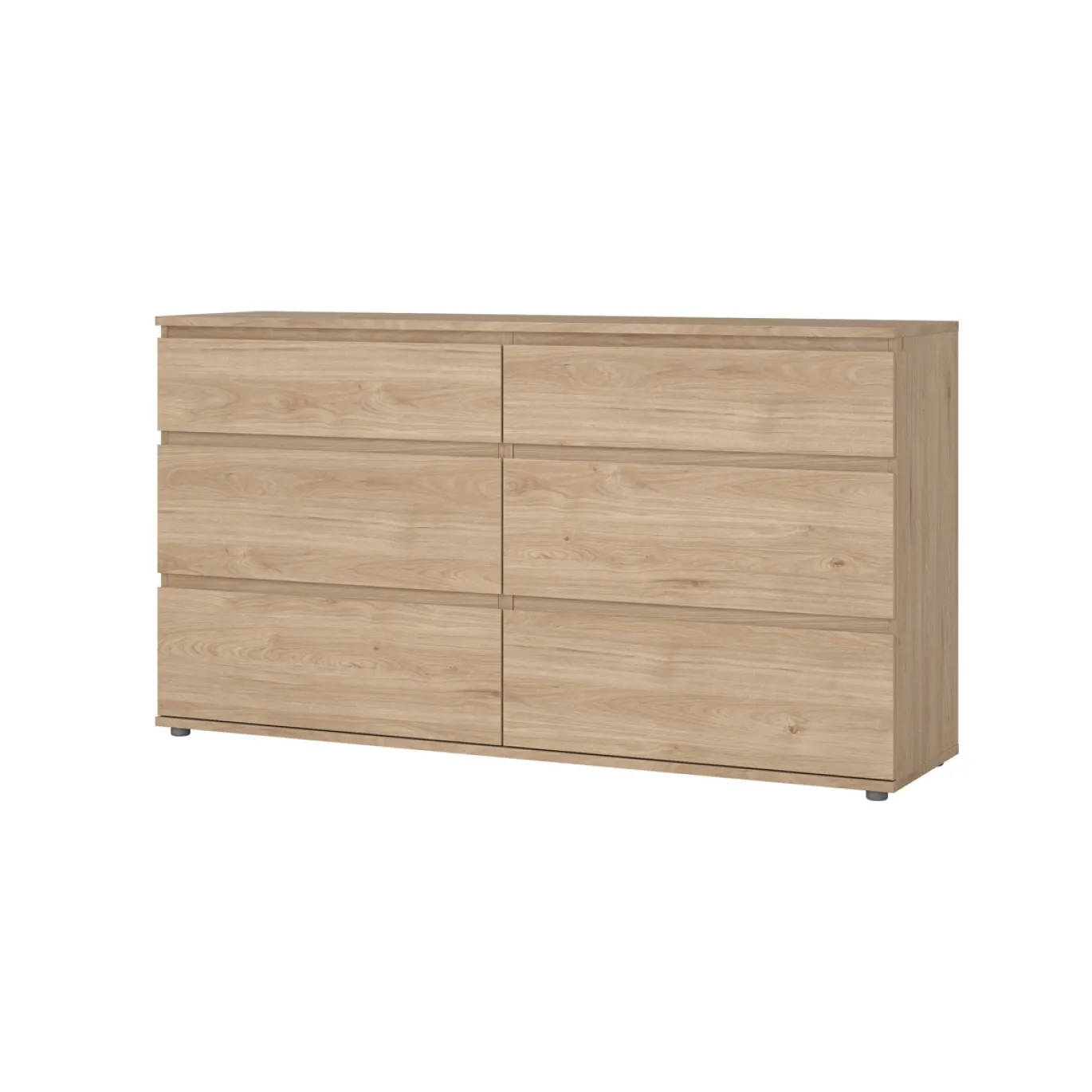 Dubbele Ladekast Nova Jackson Hickory 4+2-lades - Giga Living