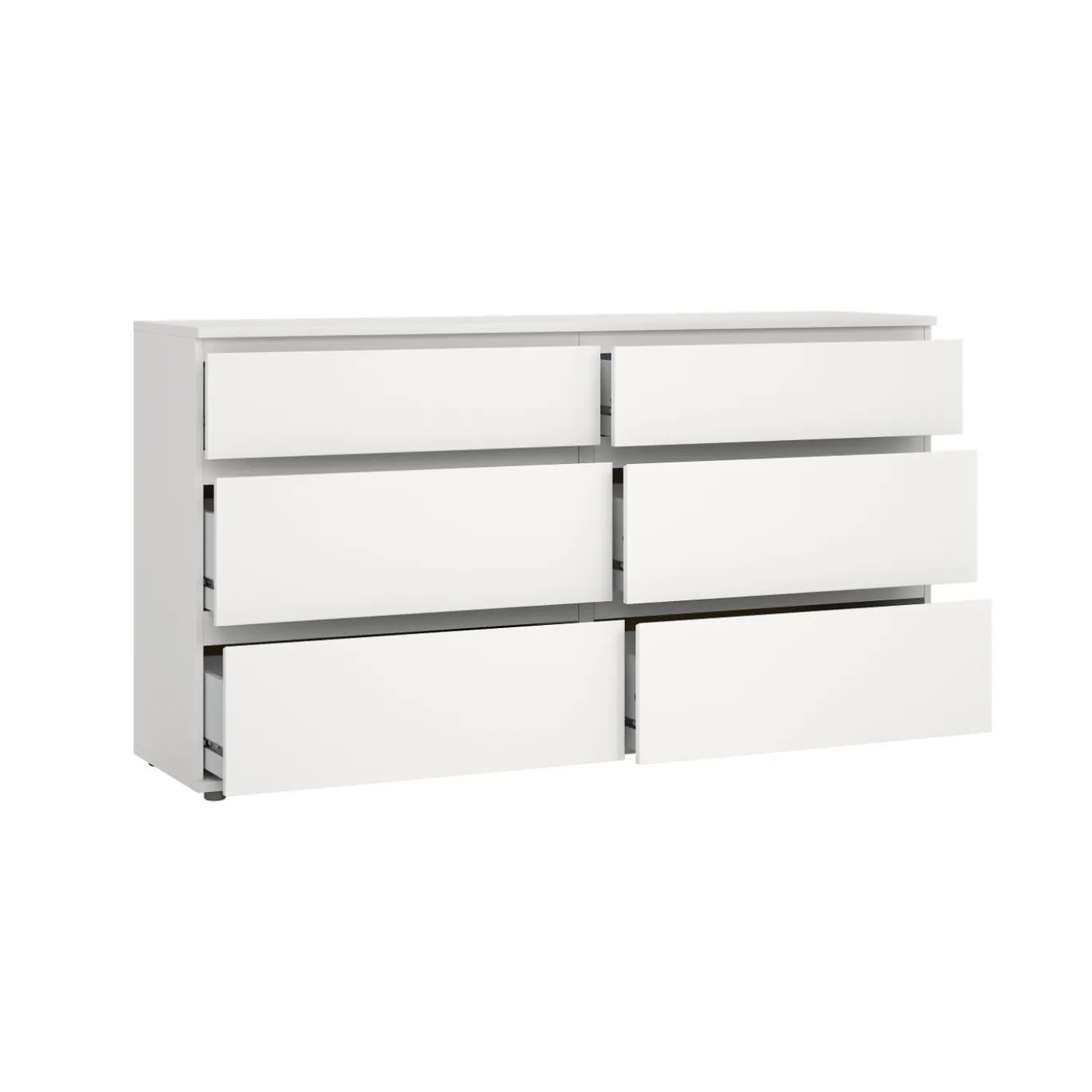 Dubbele Ladekast Nova Wit 4+2-lades - Giga Living