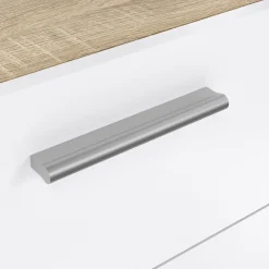 Dubbele Ladekast Pepe Naturel/Wit Hoogglans - Giga Living