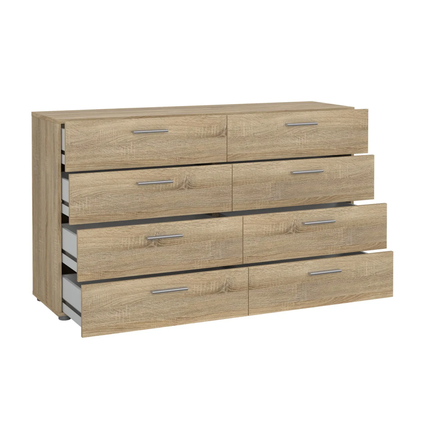 Dubbele Ladekast Pepe Naturel - Giga Living