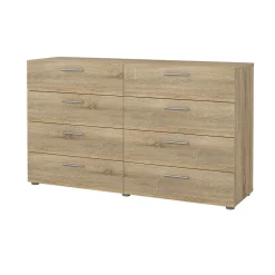 Dubbele Ladekast Pepe Naturel - Giga Living