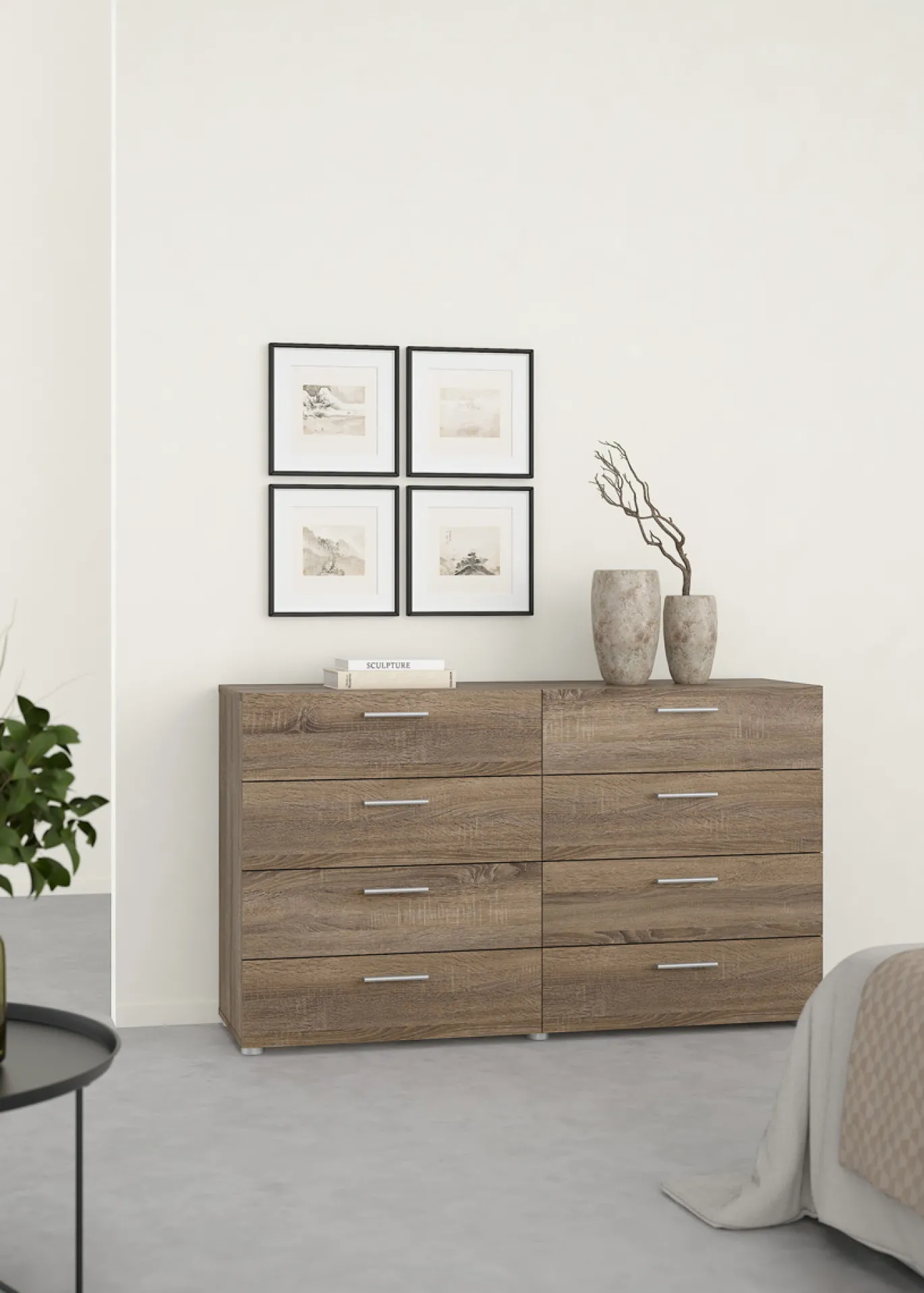 Dubbele Ladekast Pepe Truffel - Giga Living
