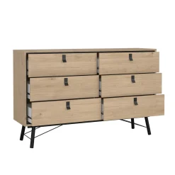Dubbele Ladekast Ry Jackson Hickory 150cm - Giga Living