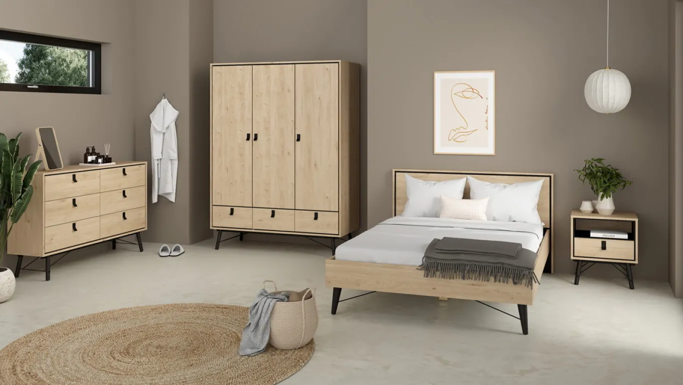 Dubbele Ladekast Ry Jackson Hickory 150cm - Giga Living
