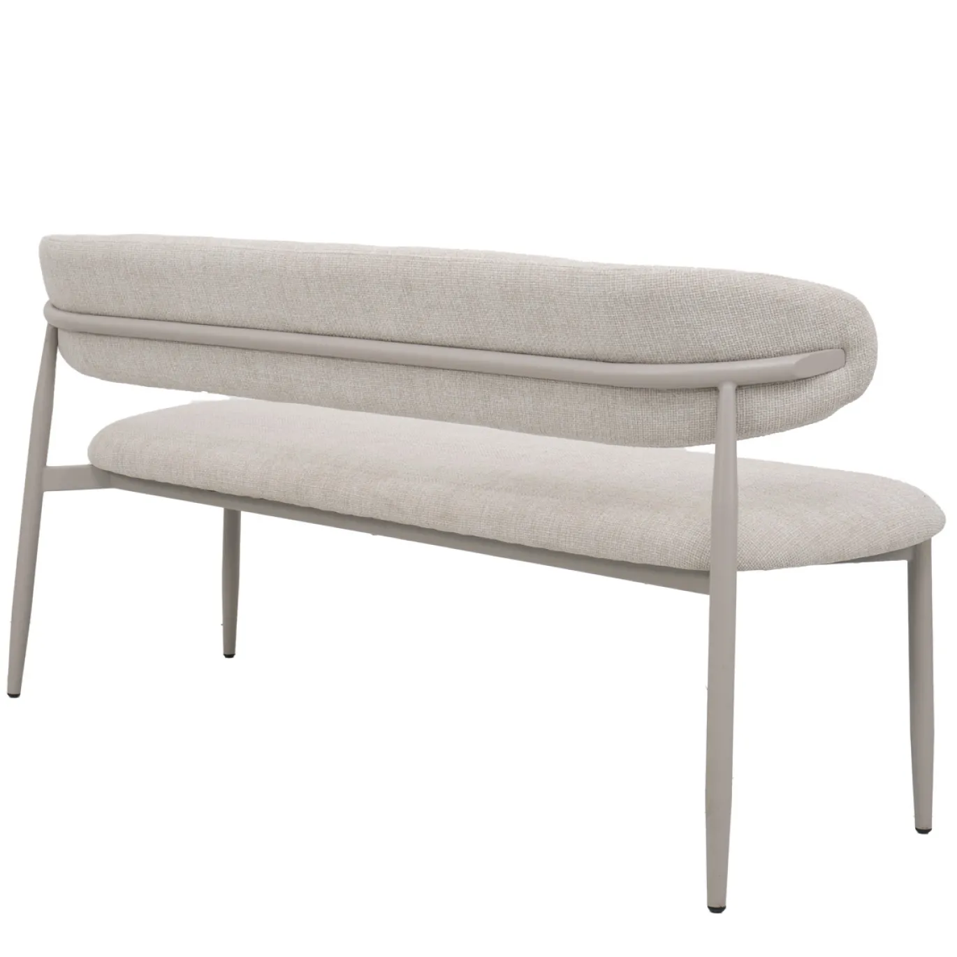 Eetkamerbank Alexia Beige/Beige 160cm - Giga Meubel