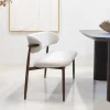 Eetkamerbank Alexia Beige/Walnoot 200cm - Giga Meubel