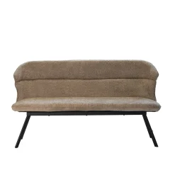 Eetkamerbank Avery Taupe - Giga Meubel