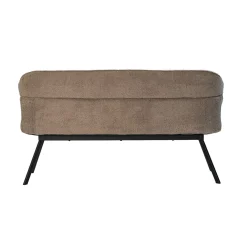 Eetkamerbank Avery Taupe - Giga Meubel