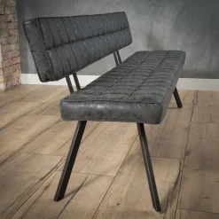 Eetkamerbank Kruisstiksel Open Rug 180cm - Giga Meubel