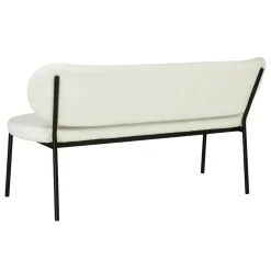 Eetkamerbank Maddie Beige 160cm - Giga Meubel
