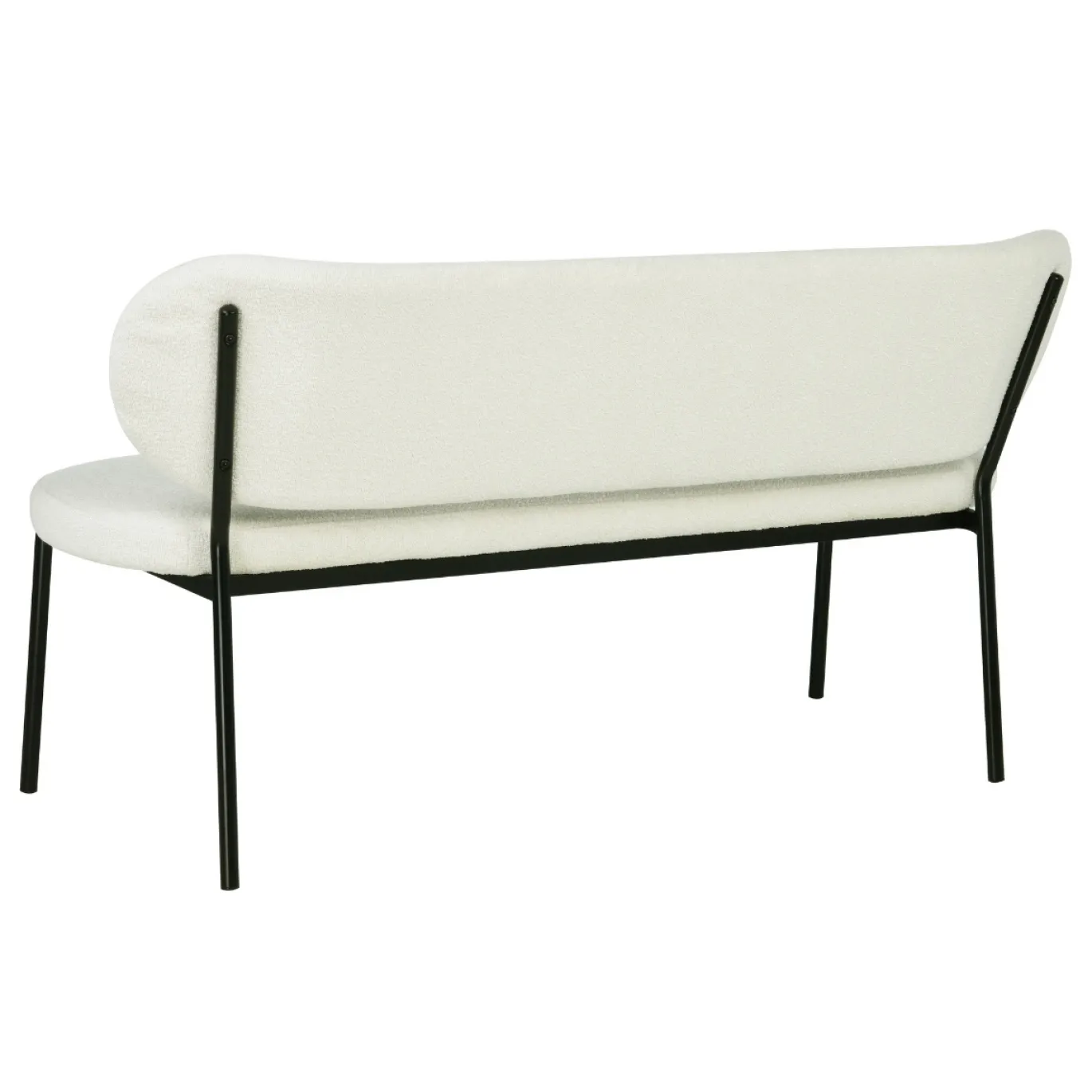 Eetkamerbank Maddie Beige 160cm - Giga Meubel