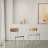 Eetkamerstoel Adriana Beige/wit - Giga Meubel