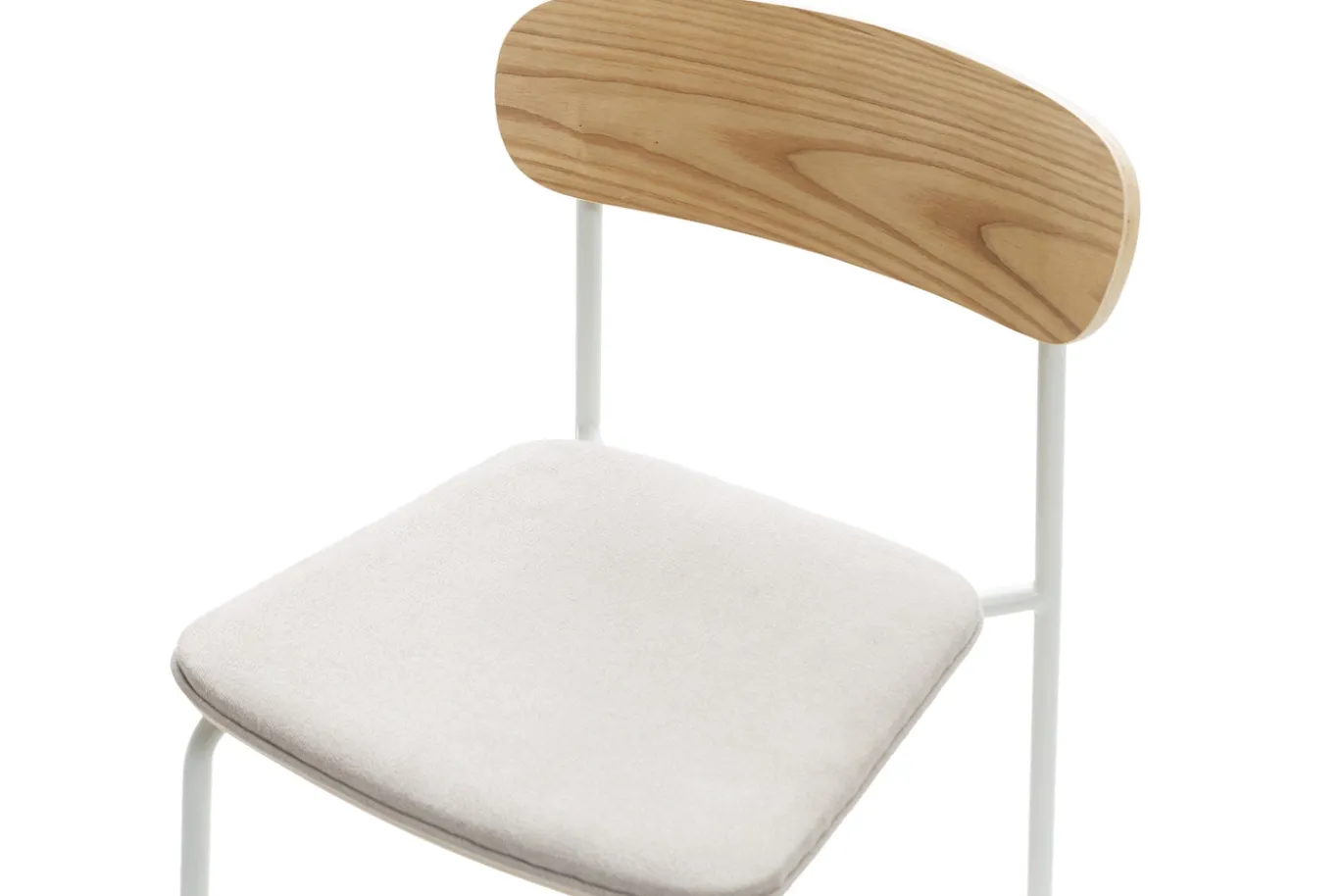 Eetkamerstoel Adriana Beige/wit - Giga Meubel