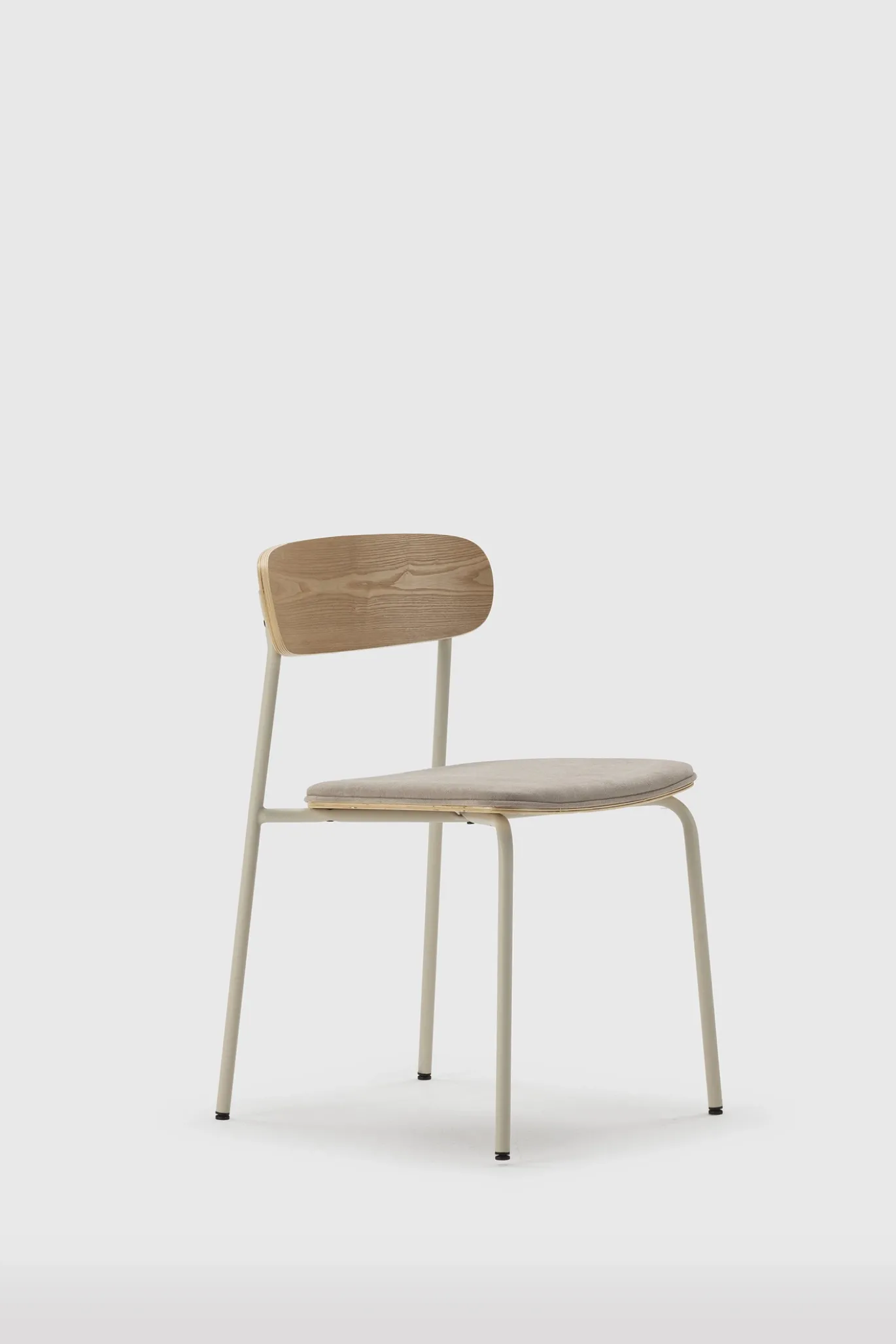 Eetkamerstoel Adriana Beige/wit - Giga Meubel