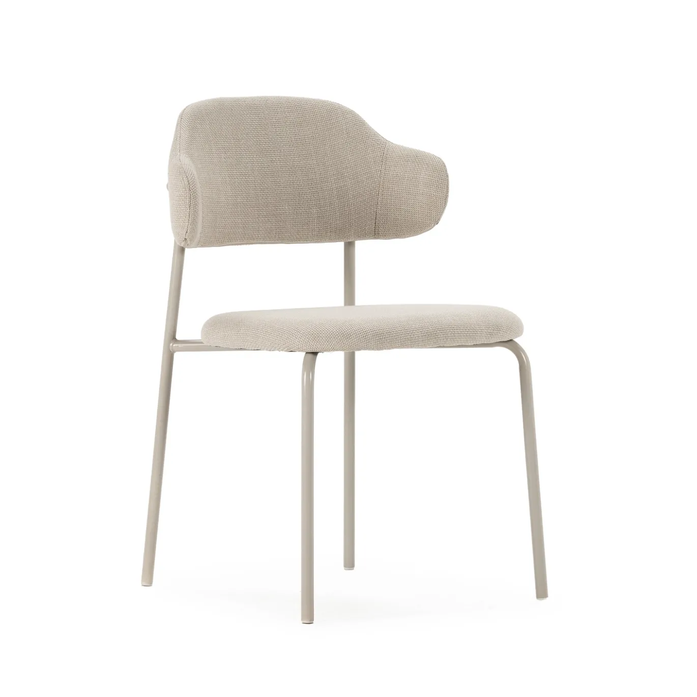 Eetkamerstoel Adriel Beige - Giga Meubel
