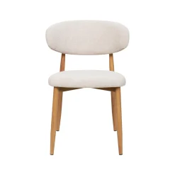 Eetkamerstoel Alexia Beige/Naturel - Giga Meubel