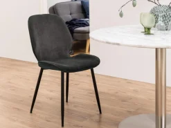 Eetkamerstoel Anneke Grijs - Giga Living